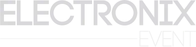 LOGO ELECTRONIX EVENT BLANC