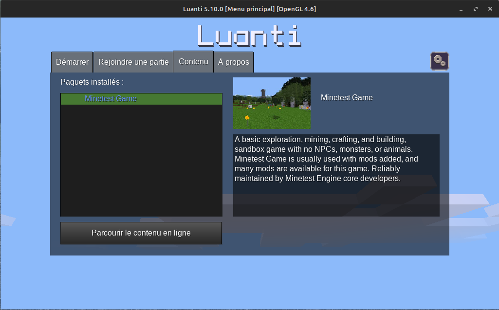 Contenu de luanti